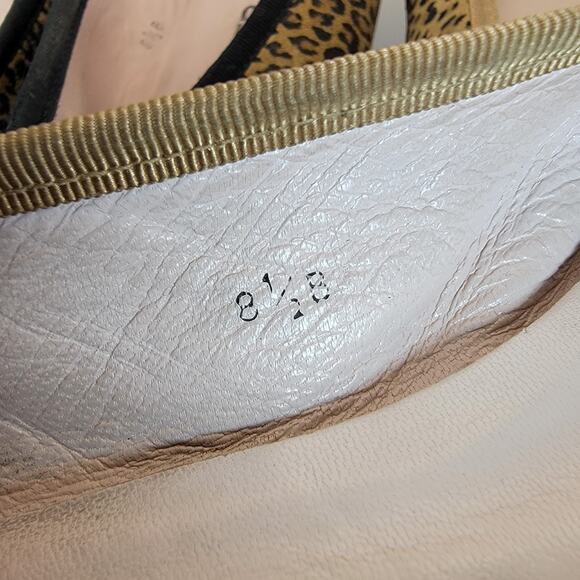 2 Pair Paul Mayer Attitudes Leopard Print Ballet Flats 8.5B Candy & Country Cap - Picture 10 of 10